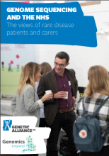 Genome sequencing and the NHS: the views of rare disease patients and carers